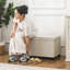 36 Inches Rectangle Storage Ottoman Bench-834033167