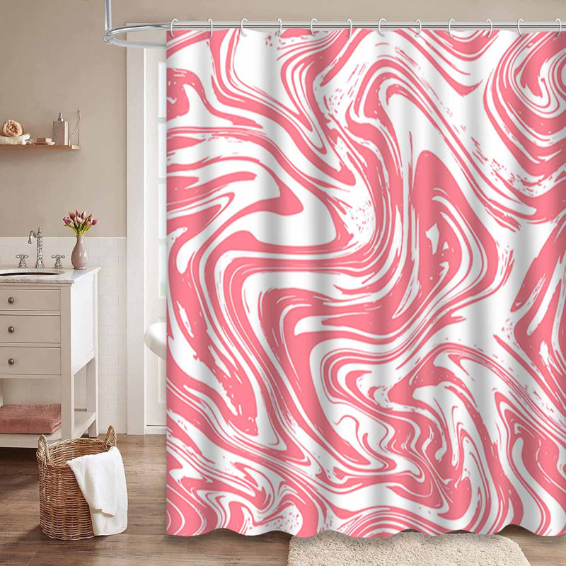 Rideau de douche Marble, L 72 po x l 84 po