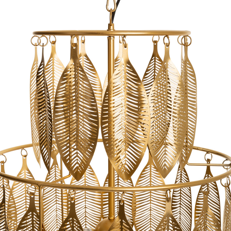 Anaisa 1 - Light Gold Cluster Pendant