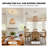 4 - Light Lantern Rope Geometric Chandeliers