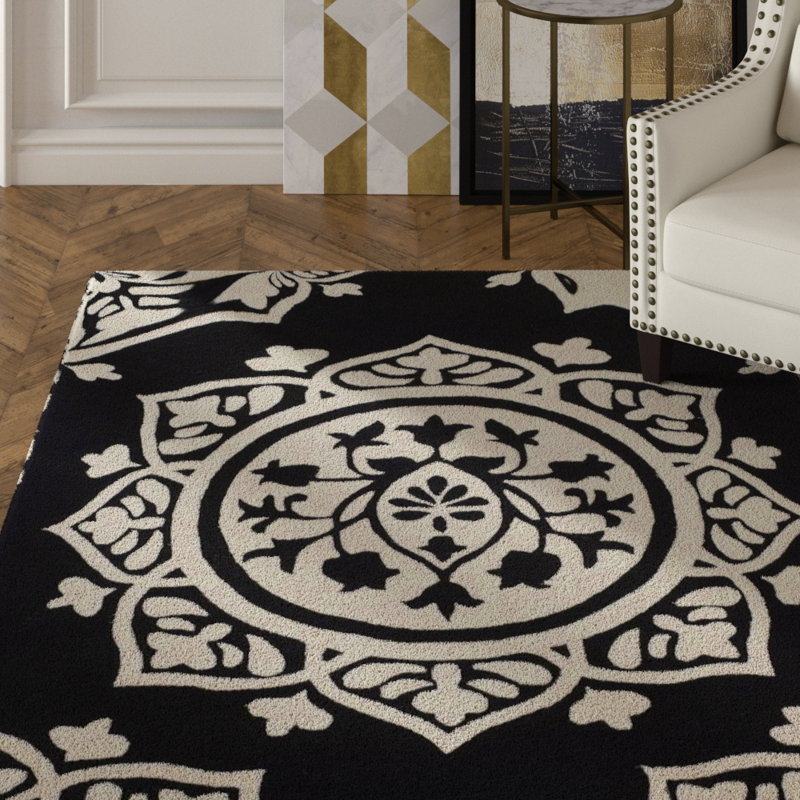 Tapis en laine Rudra, Rectangle 8 pi x 10 pi