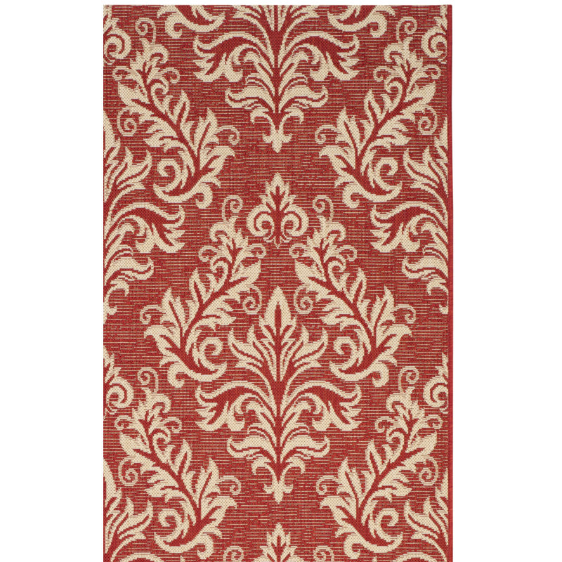Galena Performance Ikat Indoor/Outdoor Area Rug, Square 6'7"