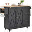 Solid Wood Top Kitchen Island