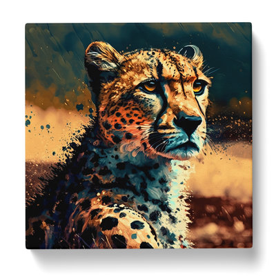 Cheetah Post-Impressionism No.2 - No Frame Print