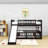 Wood Bunk Bed With Slide And Guardrails-668967443-668967440