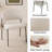 Modern Round Kitchen Dining Table Set with Dining Chairs-112460104-112460106