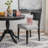Aniek Upholstered Black Side Chair