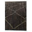 Tapis brun foncé Ottilie