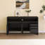 Buffet 3 portes avec 3 tiroirs-768027001