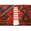 Tapis rouge unique noué à la main 4 pi 4 po x 7 pi 0 po One Of Kind