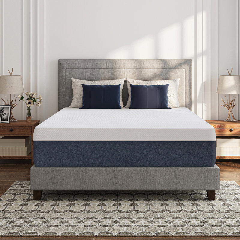Matelas en mousse viscoélastique gélifiée 14 pouces, Grand lit