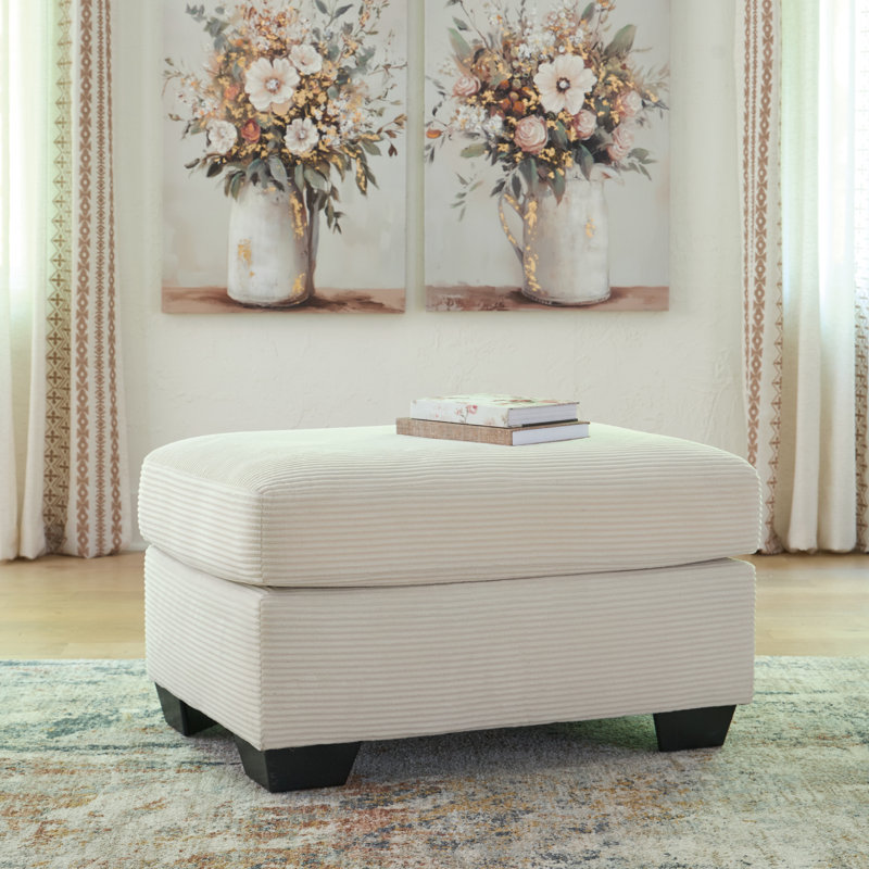 Repose-pieds Ammon, Blanc