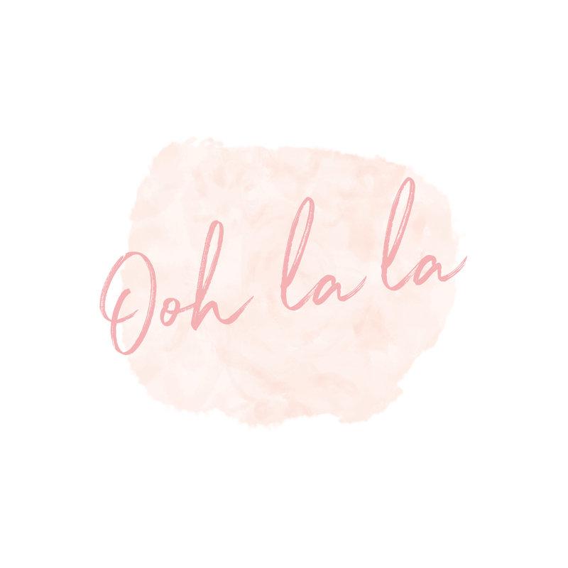 Ooh La La 2 - Wrapped Canvas Print, 30cm H x 30cm W x 3.8cm D