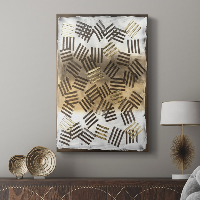 Raffia Palm II - galerie Cavas sur mesure, H 36 po x l 24 po