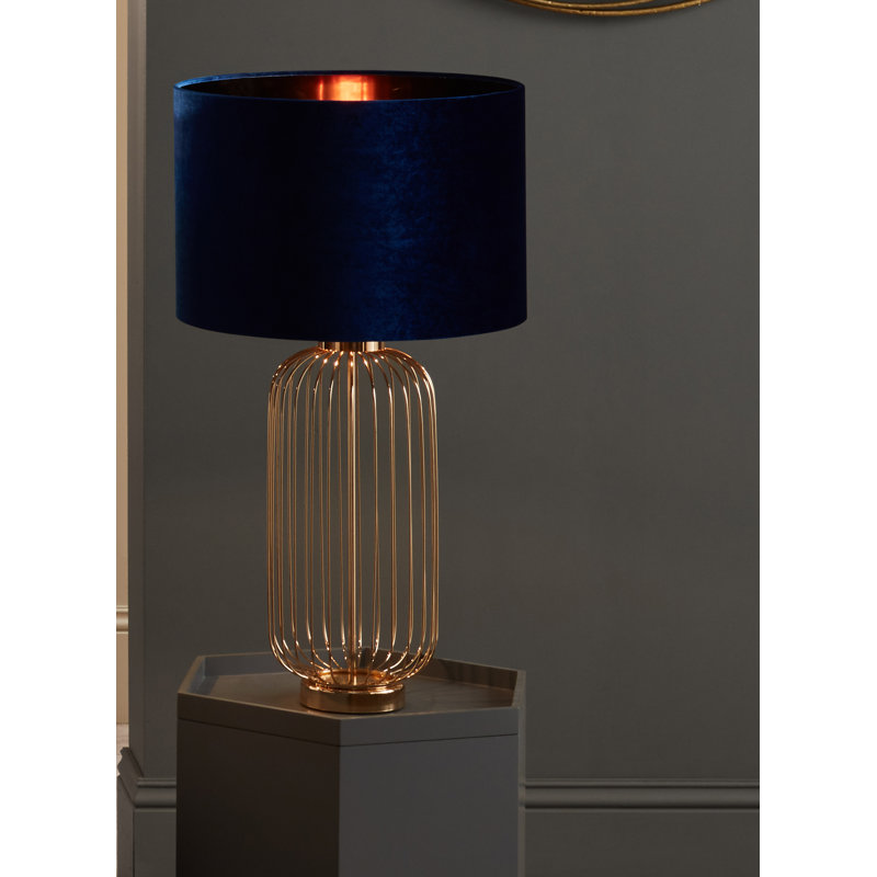 Richason Metal Lamp Base Lamp, Gold