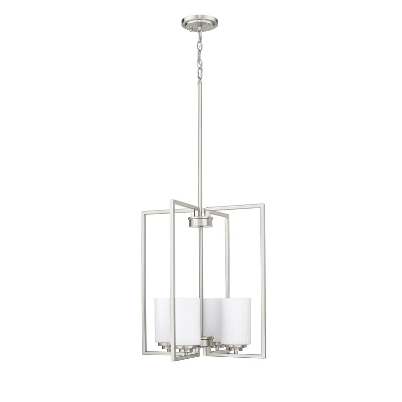 Tameca 4 - Light Single Pendant, Brushed Nickel