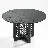 Round Wood Dining Table Chair Set-1351458995-1351458992