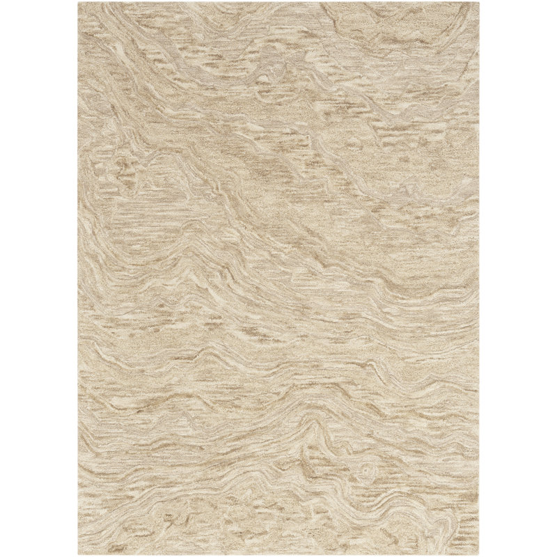 Cahide Abstract Handmade Area Rug, Rectangle 114 x 175cm