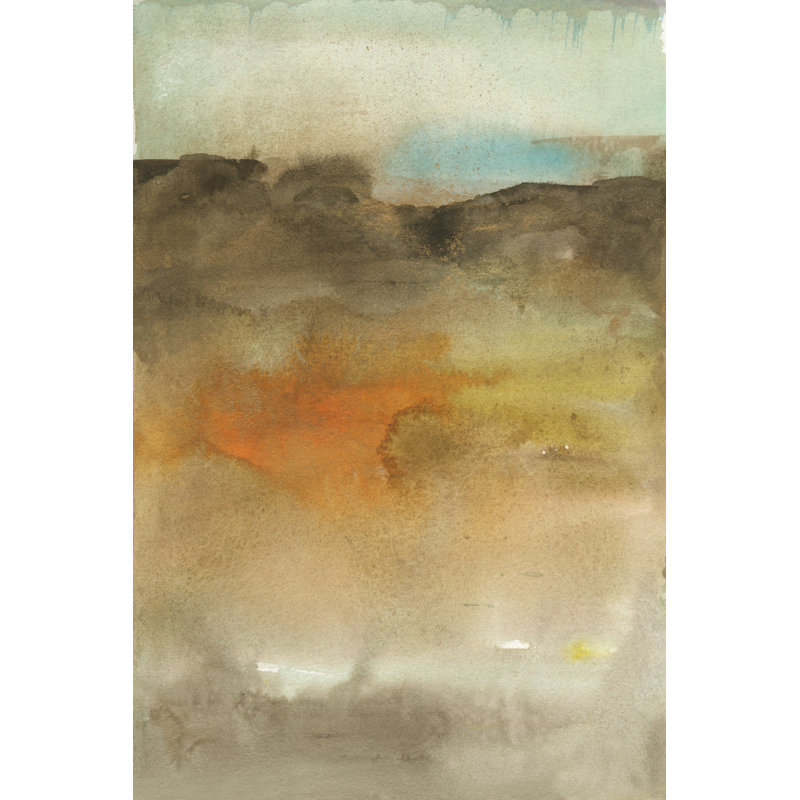 Ciel et désert I, H 12 po x l 8 po x P 1,25 po