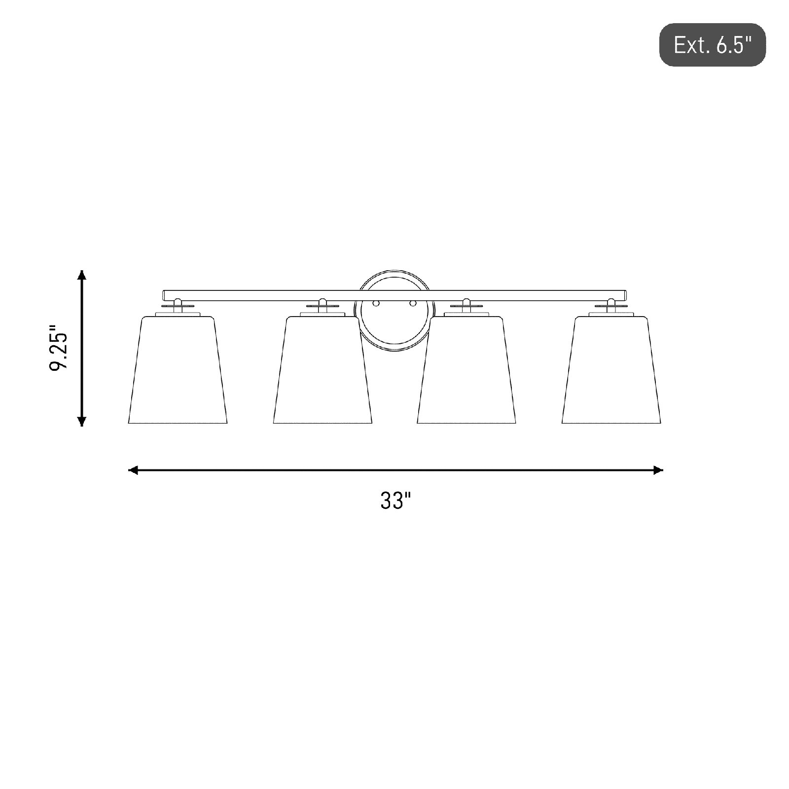 Argan 4-Light Vanity Light