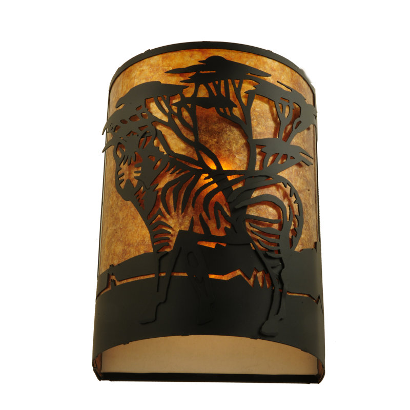 2 - Light Flush Mounted Sconce