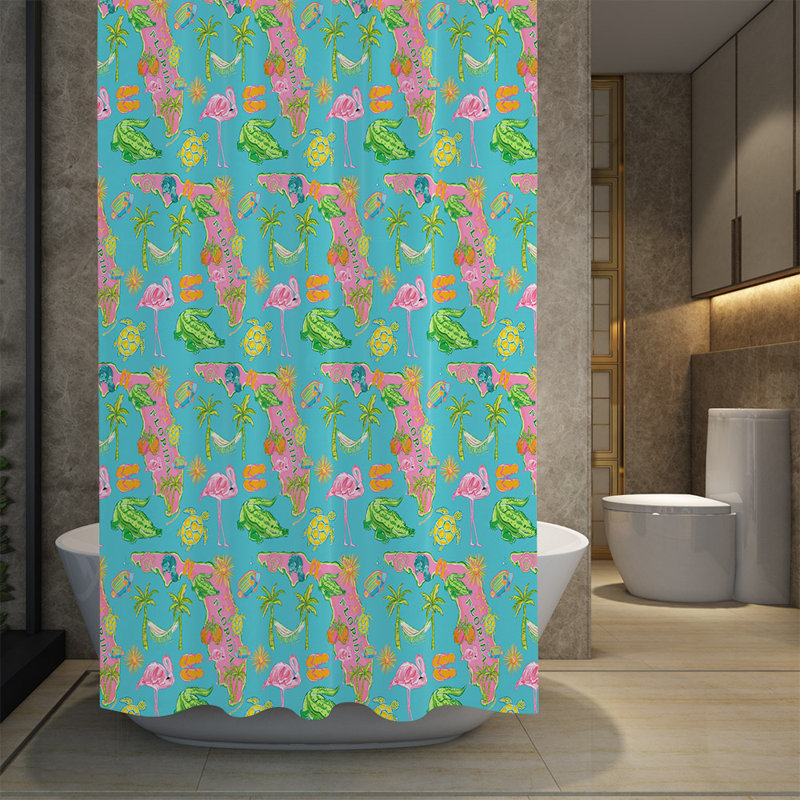 Colson Shower Curtain, 93" H x 70" W
