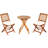 Milbourn Acacia 2 - Person Patio Conversation Set with Cushions-1503832280