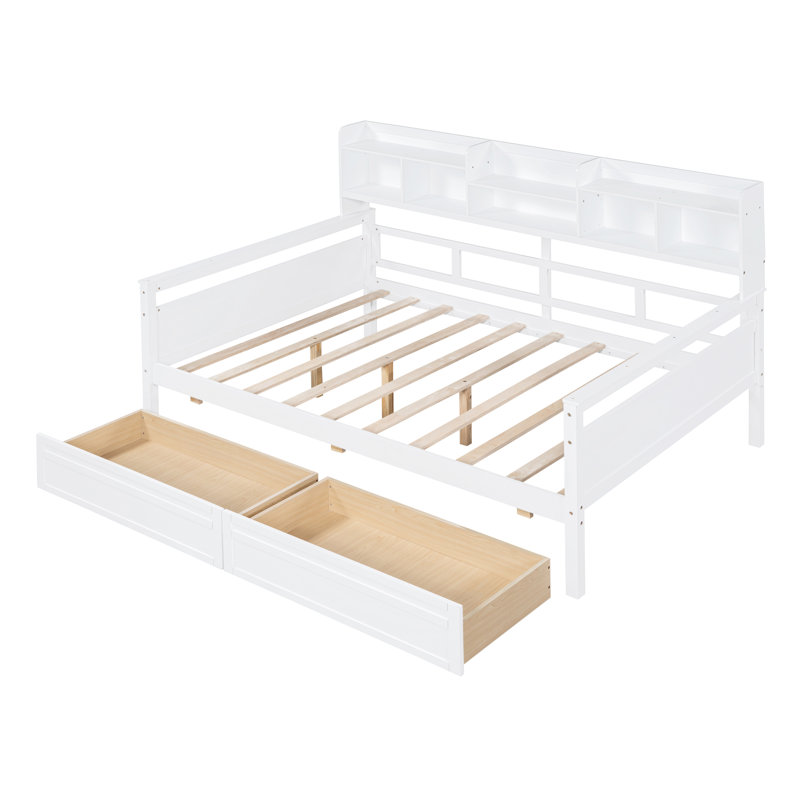 Full Size Daybed, Full, White
