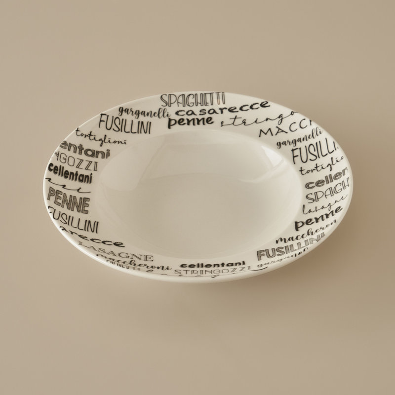 Bol à pâtes en porcelaine Alfredo