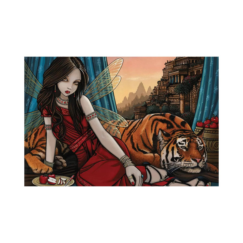 Tatiana Teagan by Myka Jelina - Wrapped Canvas Gallery-Wrapped Canvas Giclée, 20.32 cm H x 30.48 cm W