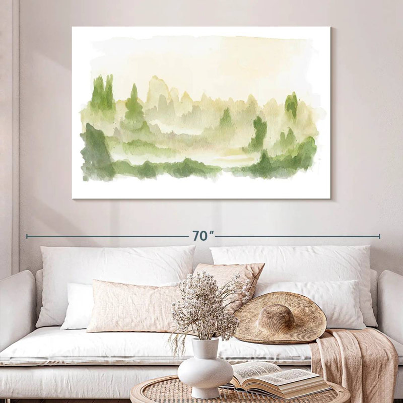 Avery Green Beginnings, 34" H x 51" W