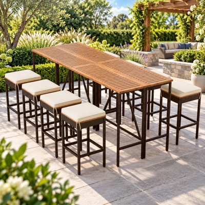 Patio Dining Set Table,