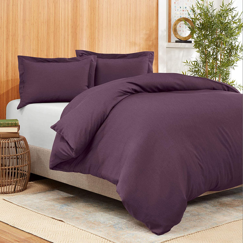 Duvet Cover, Twin Duvet Cover, Purple