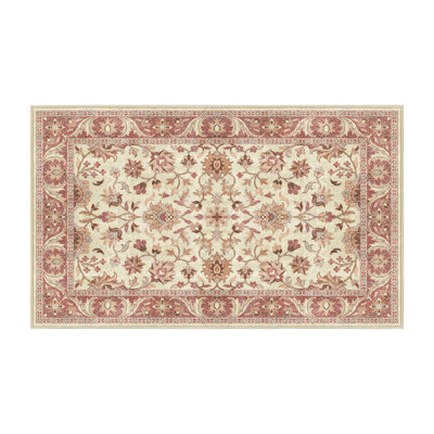 Srithik Hand Loomed Washable Oriental Indoor Rug