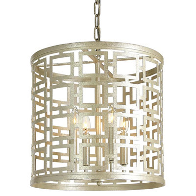 Lustre tambour à 4 lumières Montana