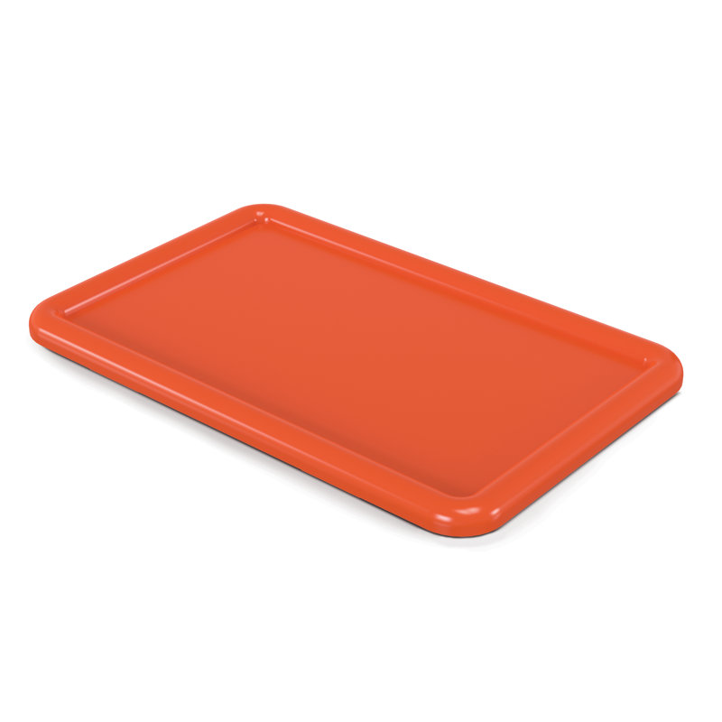 Jonti-Craft for Cubbie-Trays, Lid, 13.5" W x 8.63" D x 0.5" H, Orange