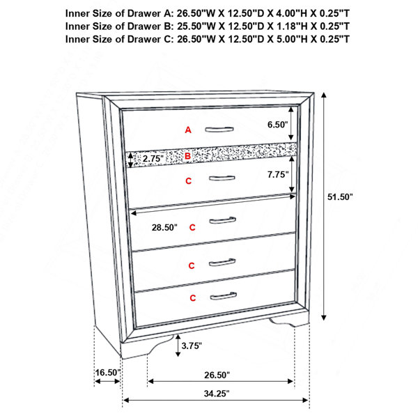Dimensions du produit