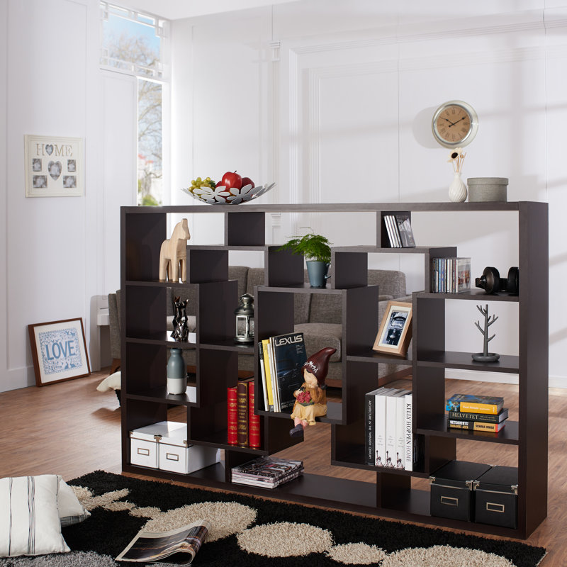 181cm H x 118cm W Geometric Bookcase