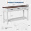 Console avec 3 tiroirs de rangement pour le hall d'entrée et le salon-1246493704-1246493708
