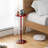 Clear Acrylic Side Table For Small Spaces, Round End Table For Living Room, Bedroom, Office