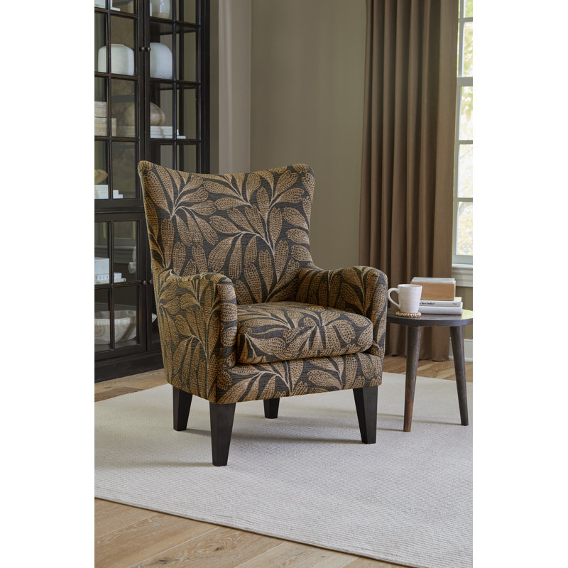 Fauteuil club Estado, Espresso, Cobalt; cobalt