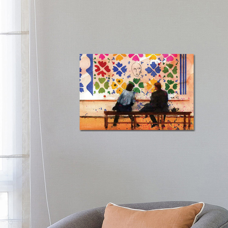 Matisse Reverie 1 Piece Wall Art on Canvas, 66.04 cm H x 45.72 cm W x 1.91 cm D, Canvas