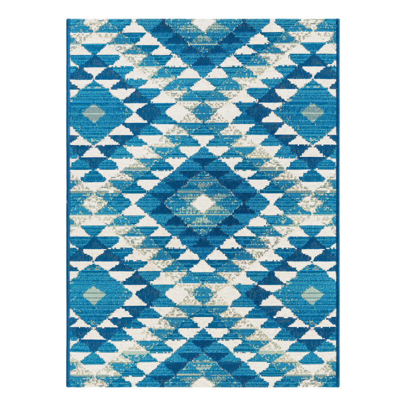Foundry Select Fethiye Titcomb Indoor/Outdoor Area Rug, Rectangle 2' x 3'