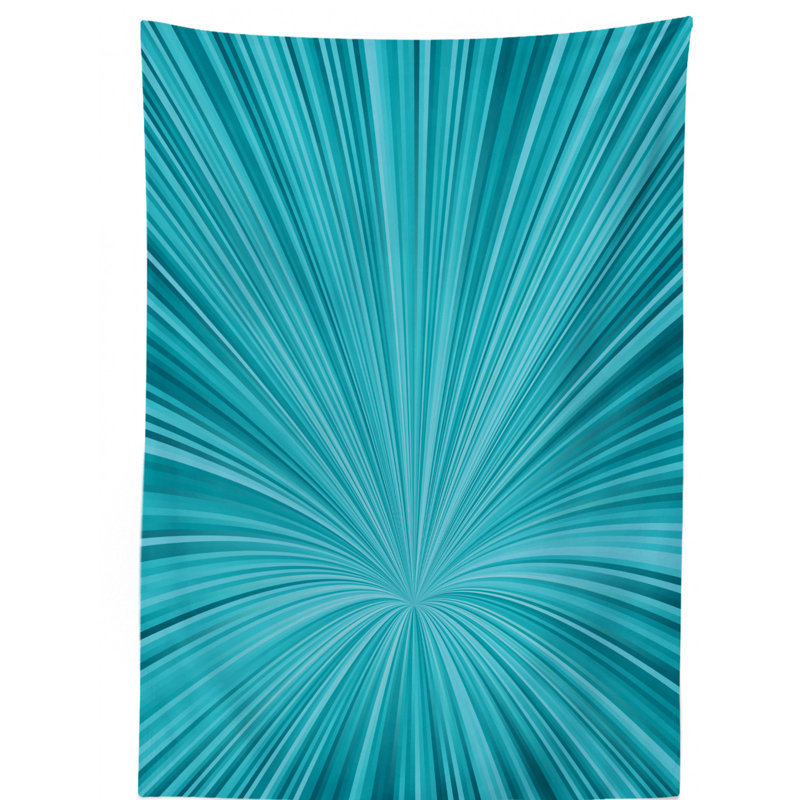 Abstract Tablecloth, 70" L x 52" W