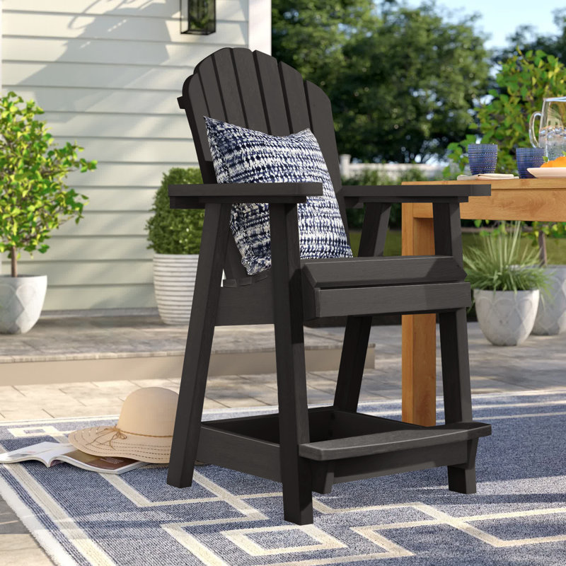 Fauteuil de terrasse Anette, Rouge rustique