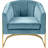 Carter Velvet Barrel Chair-197039842