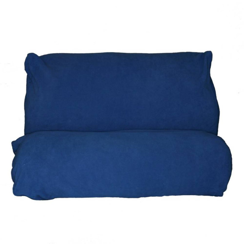 Taie d'oreiller en microfibre douce, Bleu