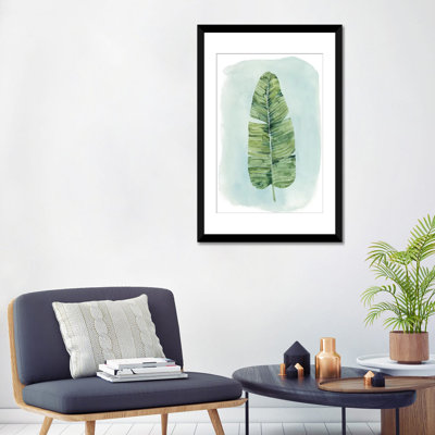 «Paradise Palm Leaves IV», impression sur toile