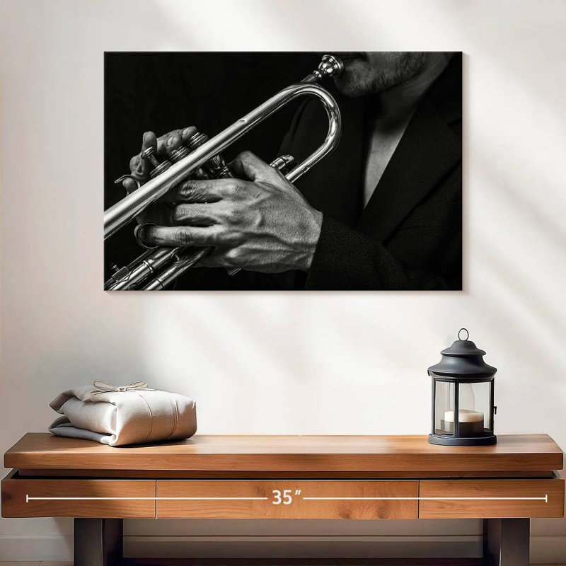 Abarca Trumpet Symphony, 24" H x 36" W
