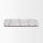 Tratto Rectangular White Marble Decorative Tray-831327402